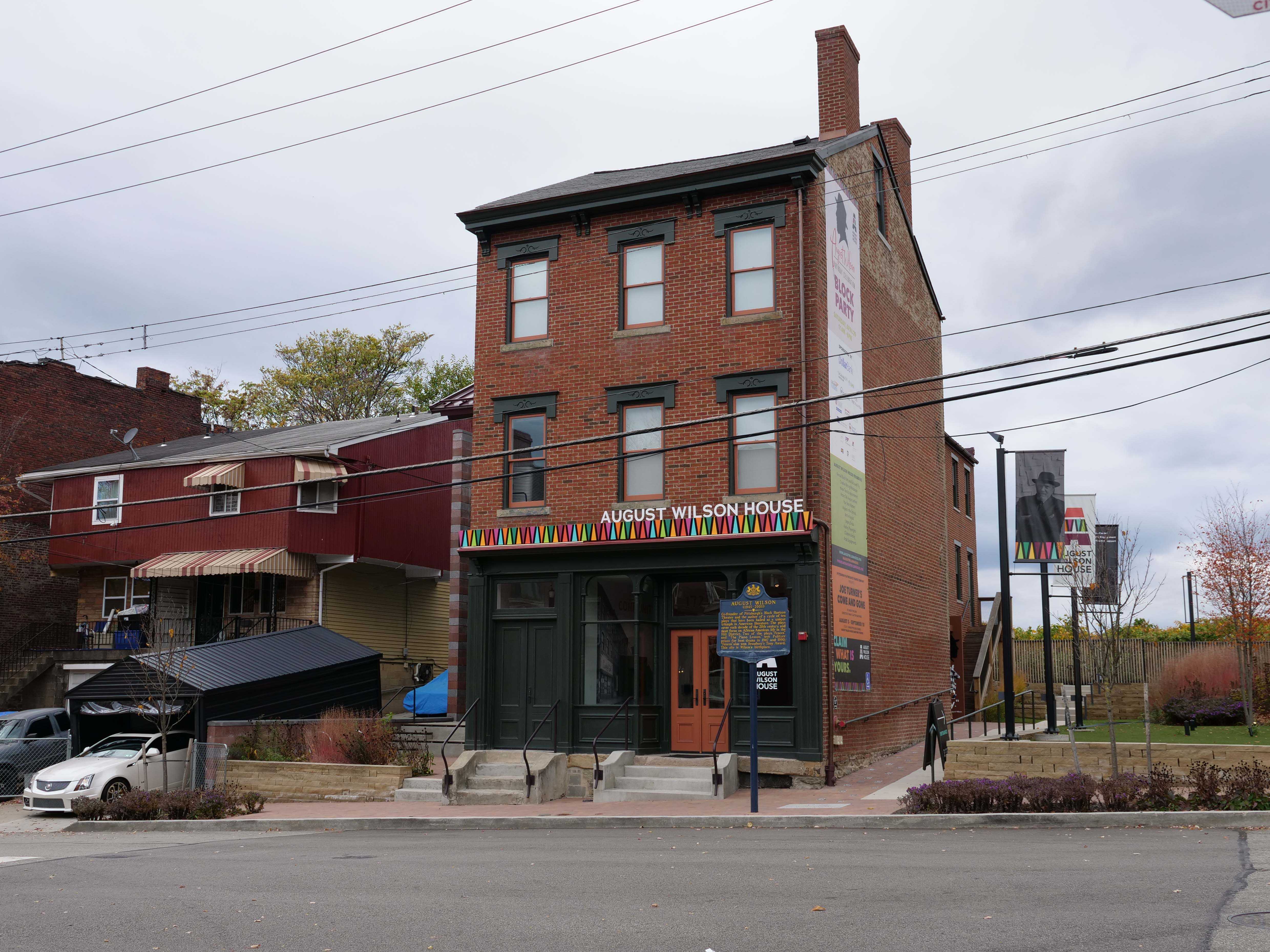 August Wilson House. Photo by Lauren Myers, 2023.